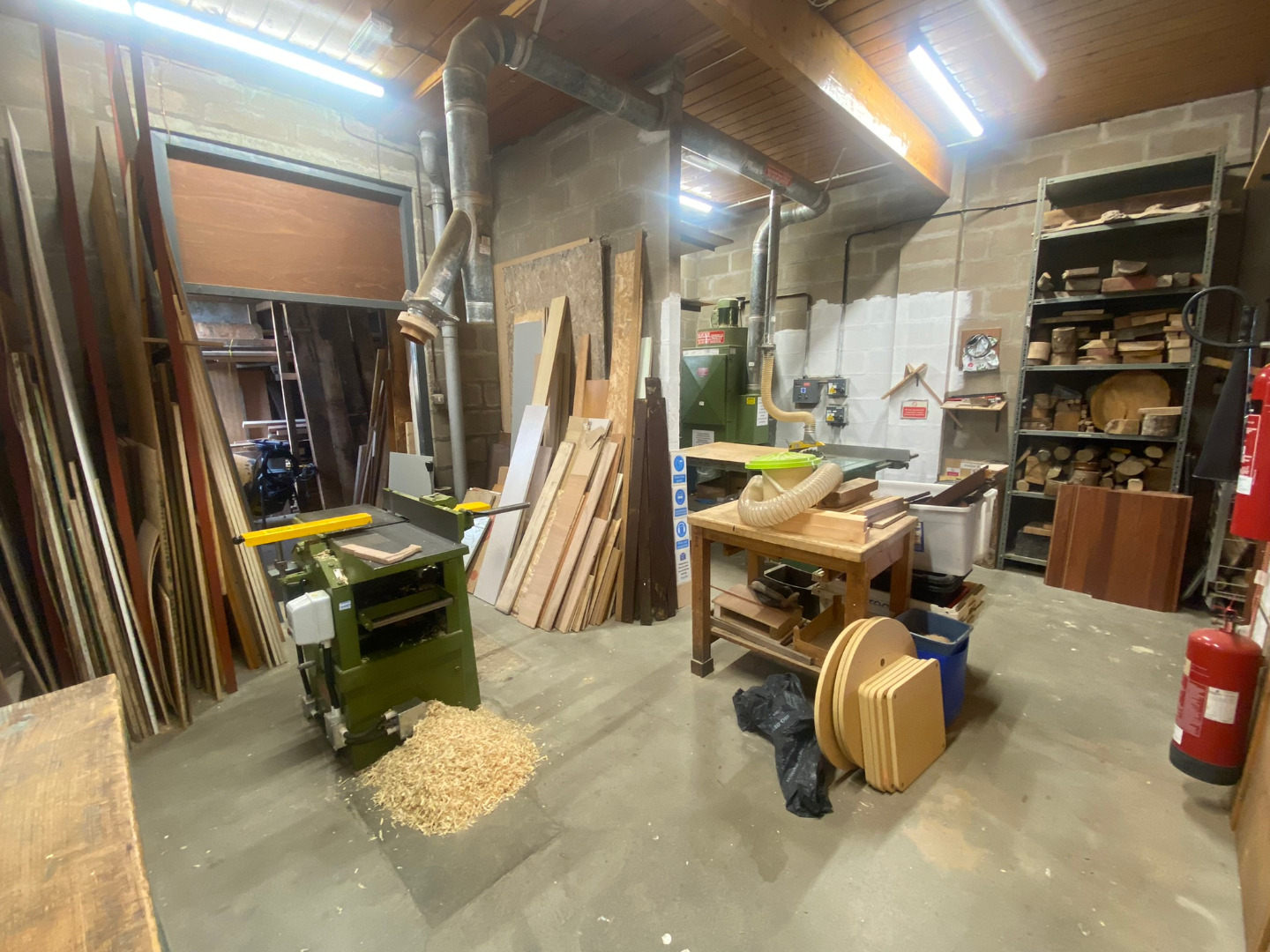 Woodworking workshop