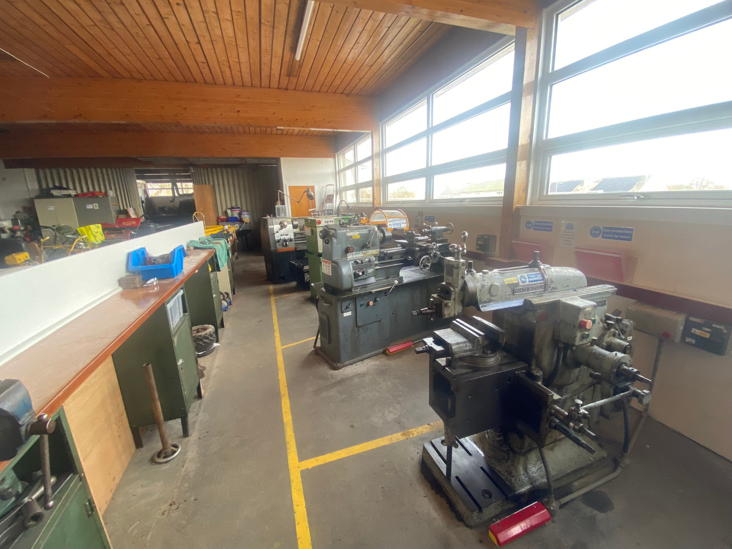 Metal working workshop